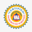 NNA Certified and Background Screened badge